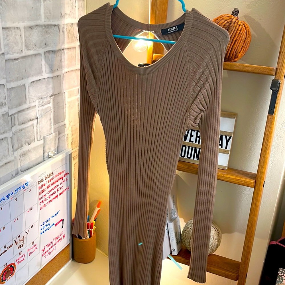 Bodycon Maxi Dress - Knit